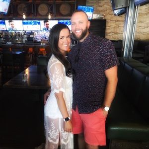 White Lace Honey Punch Romper